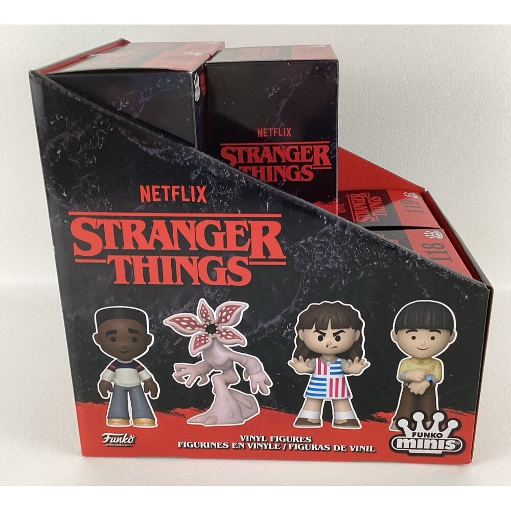 Stranger Things Funko Minis Netflix Vinyl Figures Season 4 Complete Set of 9 New - Picture 16 of 16